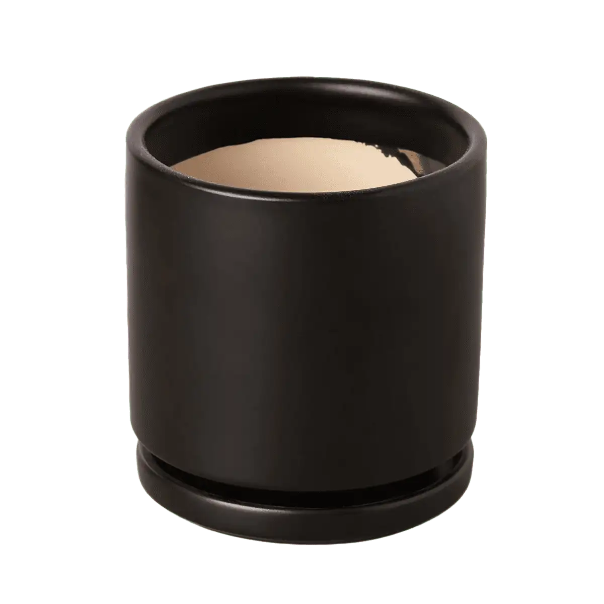 matte black decorative pot planter | best online plant nursery | houseplantsale.com - houseplants for sale online | best indoor plants | forget me not flower market