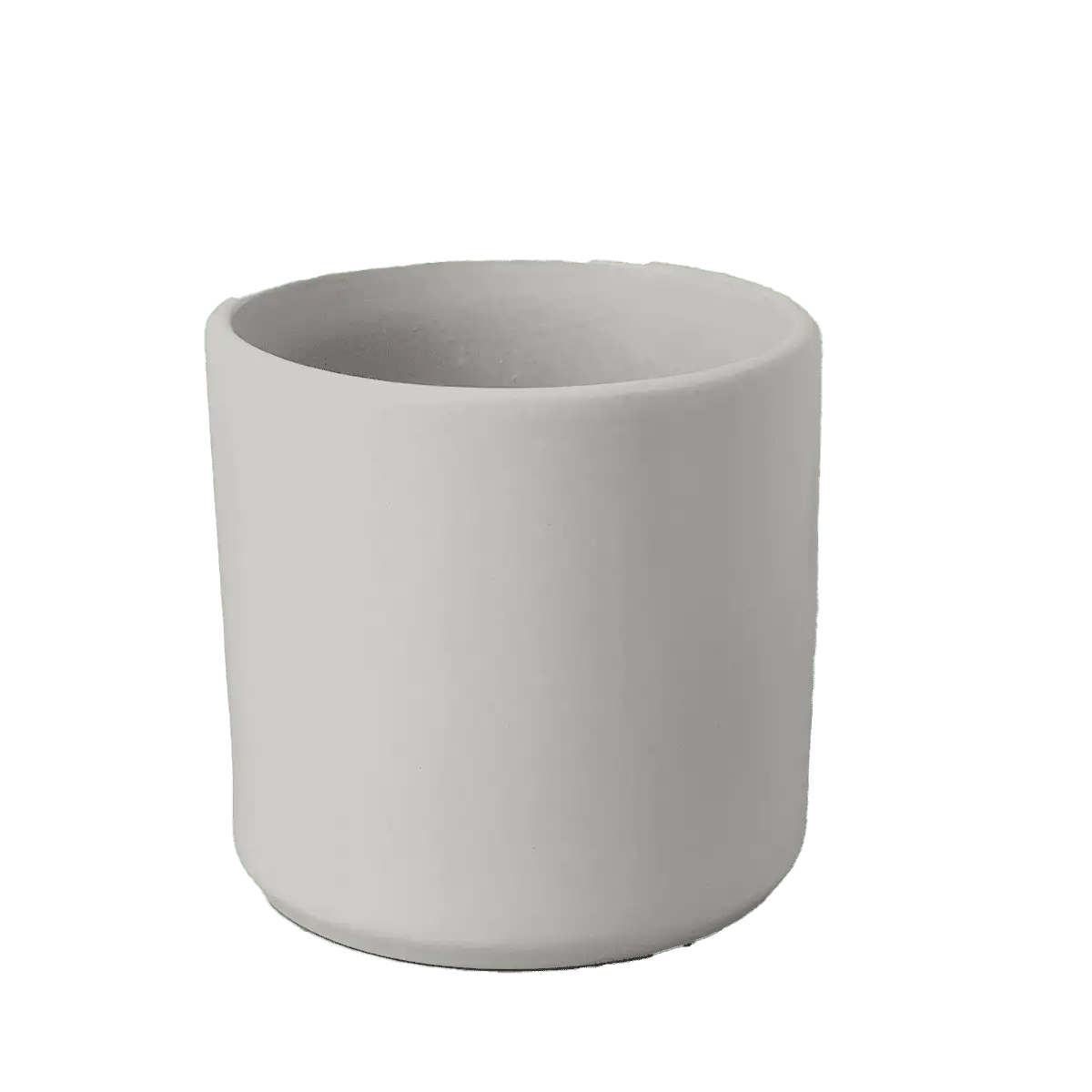 Grey Cylinder pot